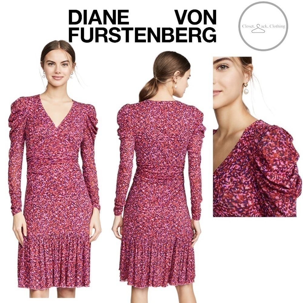DIANE von Furstenberg Alyssa Dress Size Large